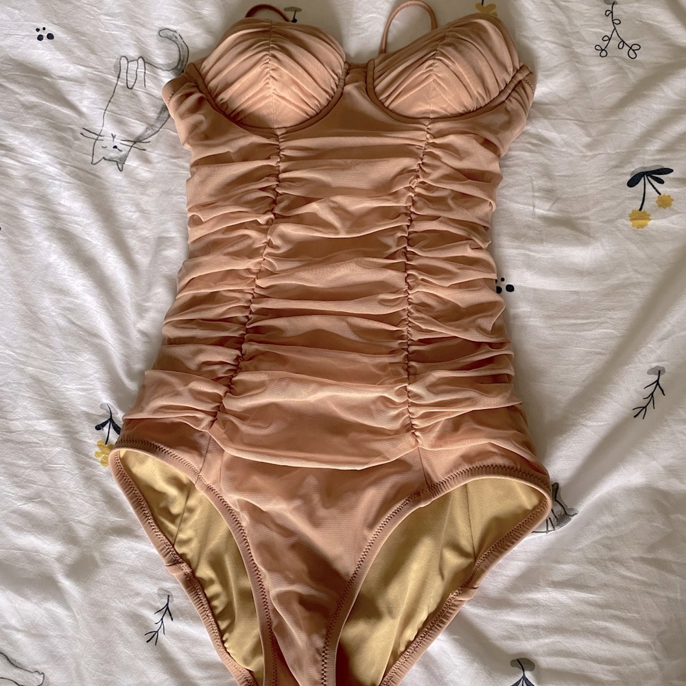 J Crew Blush Swimsuit